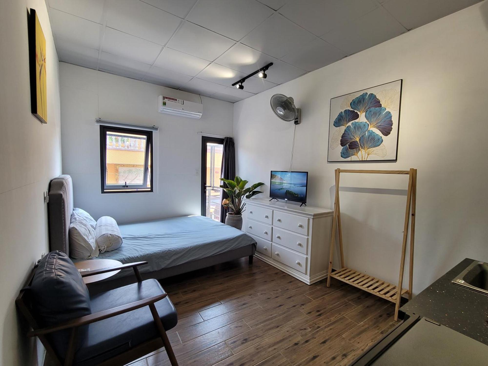 Agk House - Homestay - 406 Xo Viet Nghe Tinh, P25, Binh Thanh, Gan Nga 4 Hang Xanh Ho Chi Minh-staden Rum bild